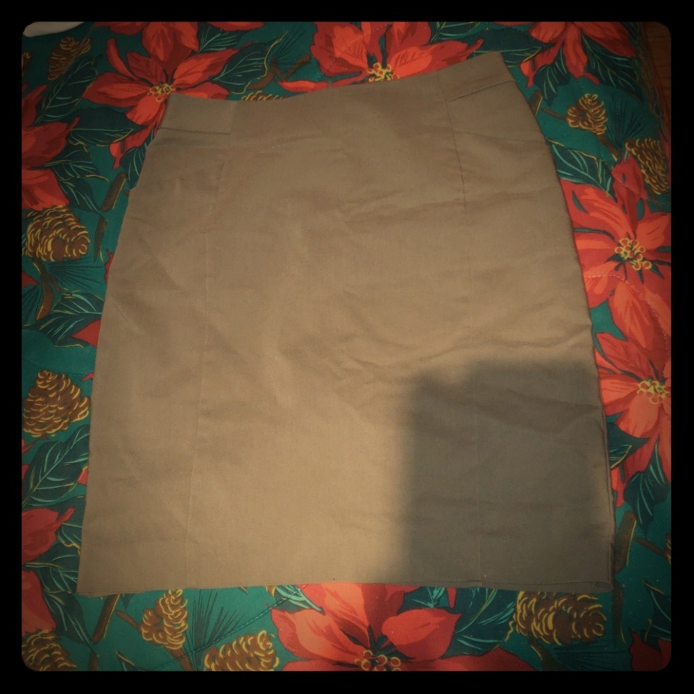 Olive Green Skirt
